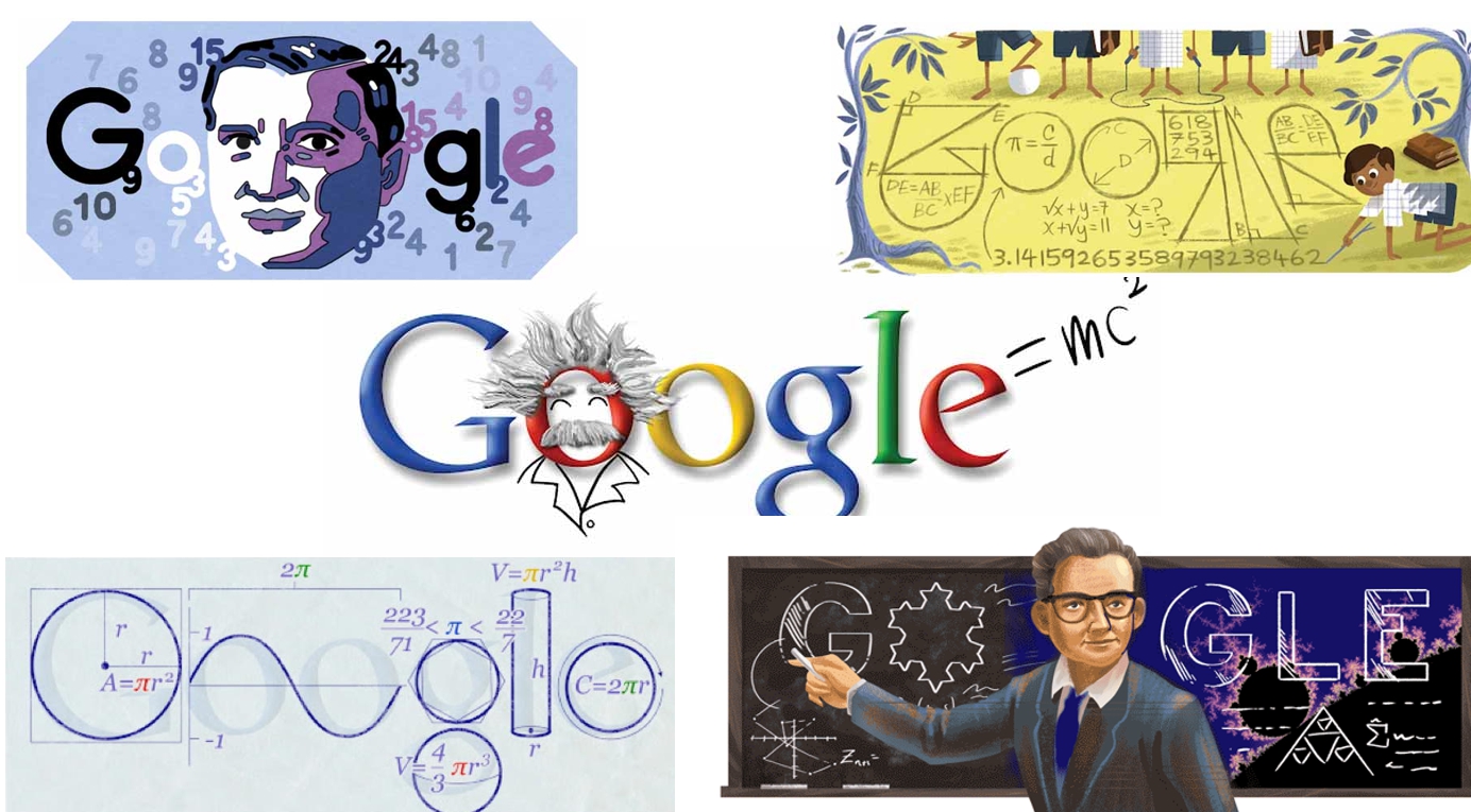 Matematyczne Google Doodle